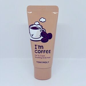 $7🌟 TonyMoly I’m Coffee Gel to Cream Smoothing Scrub Mask